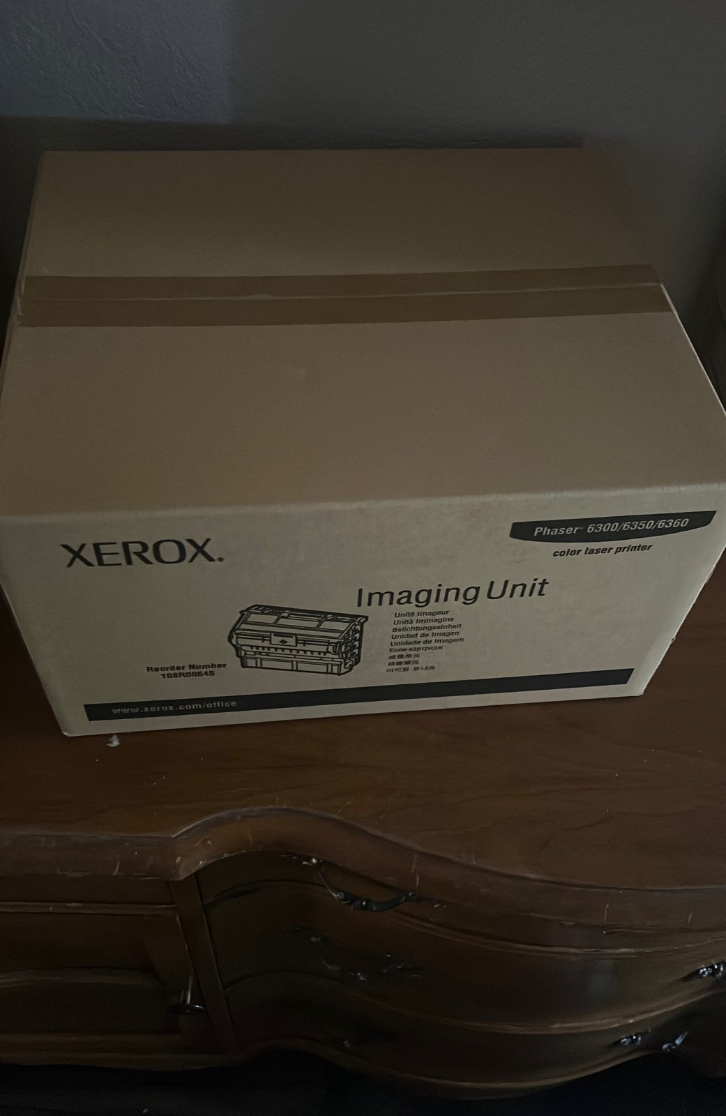 Xerox imaging unit phaser 6300/6350/6360 color laser printer