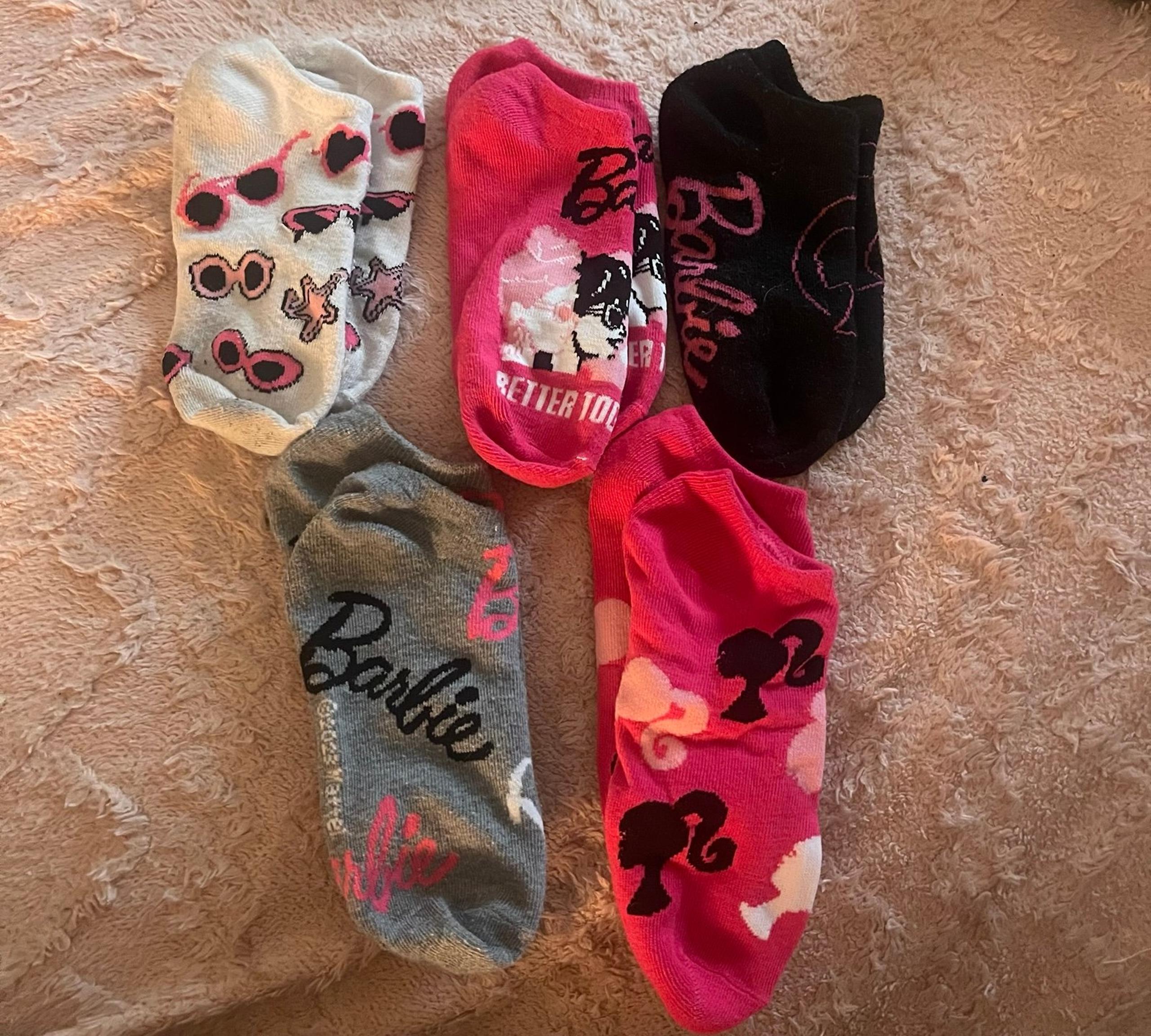 Women’s Barbie Ankle Socks Set