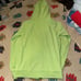 Rare Vintage Y2K Abercrombie & Fitch Distressed Pastel Green Full Zip Sweatshirt