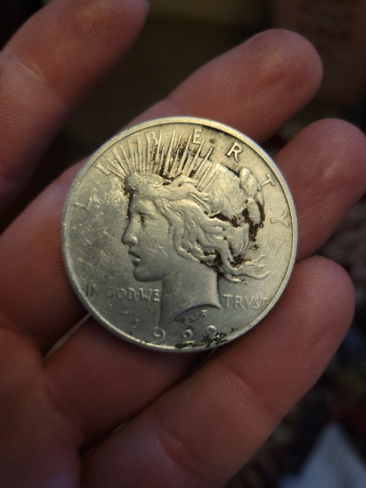 1922 peace Dollar