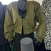 Bomber Jacket With Large Neckline
