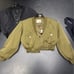 Bomber Jacket With Large Neckline
