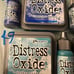 6 sets of Tim holtz distress oxide ink pads and ink refill FULL SIZED set9