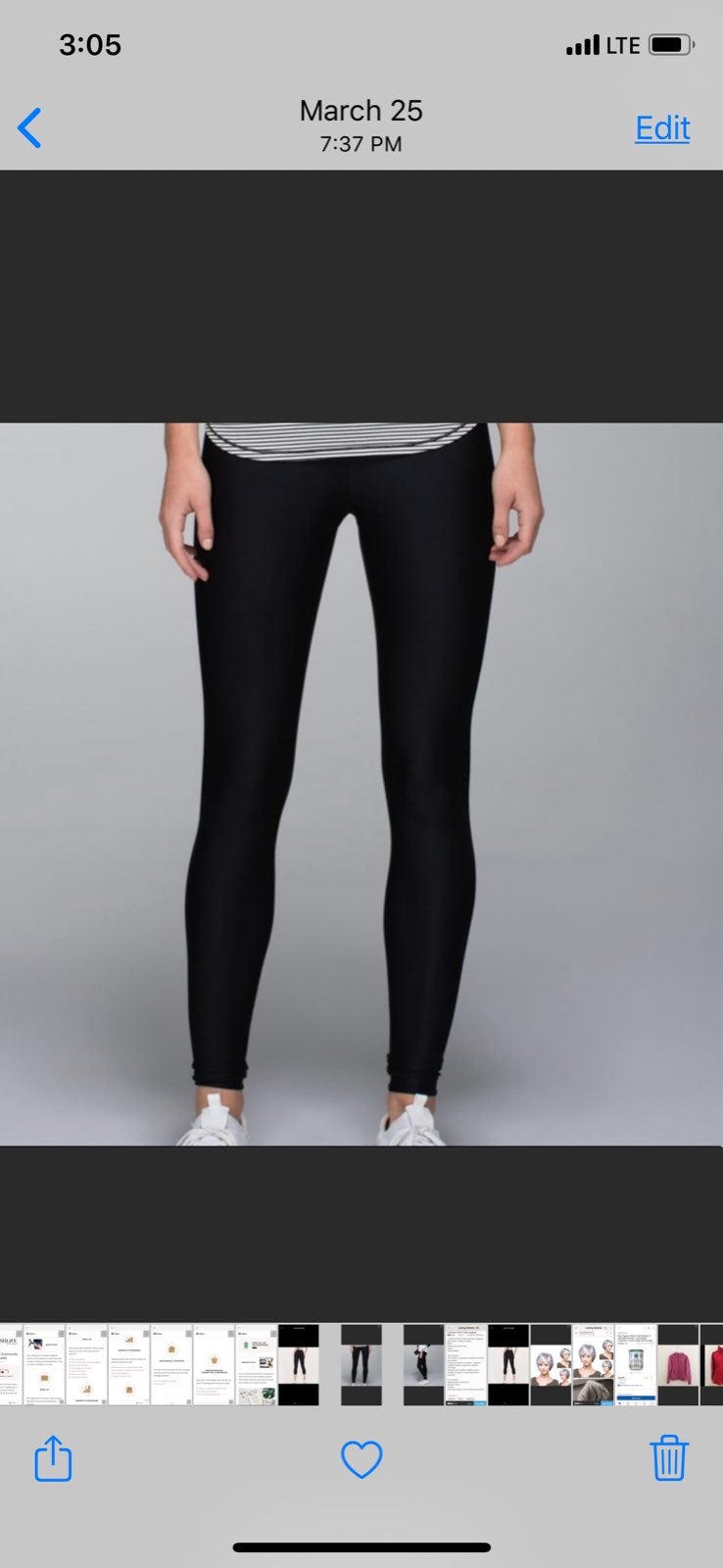 Lululemon WU Full Length Leggings 4