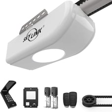 SKYLINK ATR-1622BK Atoms 1/2 HPF Garage Door Opener with Extremely Quiet DC Moto