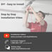 SKYLINK ATR-1622BK Atoms 1/2 HPF Garage Door Opener with Extremely Quiet DC Moto