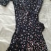 Motherhood maternity wrap dress Large