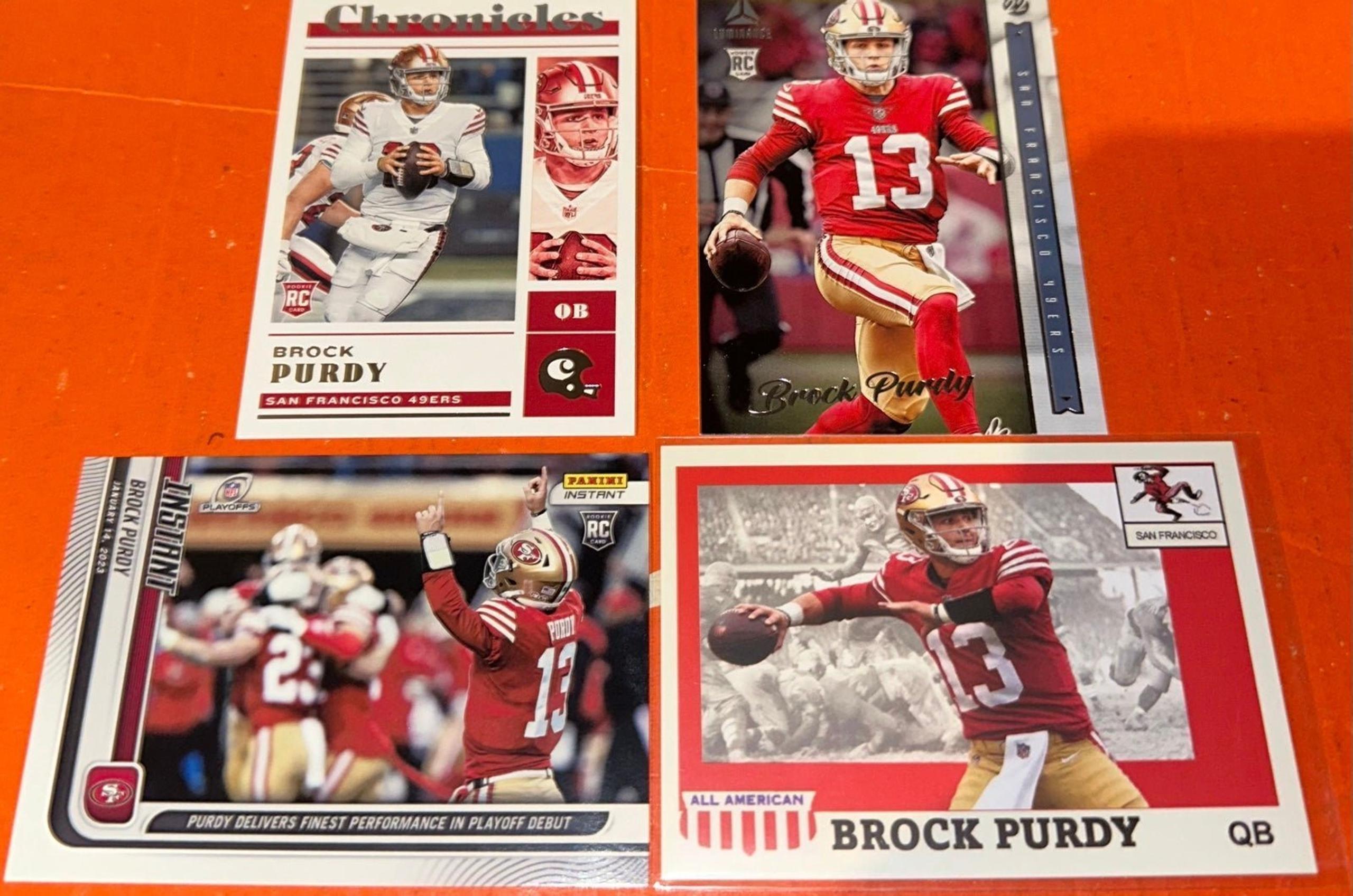 Brock PURDY all rookie lot