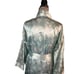 Inner Most 2 Piece Gown & Robe Floral Garden Print Luxury Long Glamour Sexy SZ M
