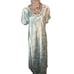 Inner Most 2 Piece Gown & Robe Floral Garden Print Luxury Long Glamour Sexy SZ M