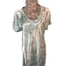 Inner Most 2 Piece Gown & Robe Floral Garden Print Luxury Long Glamour Sexy SZ M