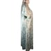 Inner Most 2 Piece Gown & Robe Floral Garden Print Luxury Long Glamour Sexy SZ M