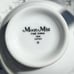 Vintage Pair of Teacups, Saucers, Dessert Plates, and Sugar Jar w/ Lid~Moon Mist
