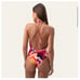 New Trina Turk Fan Faire Retro Twist Back One Piece Swimsuit size 12