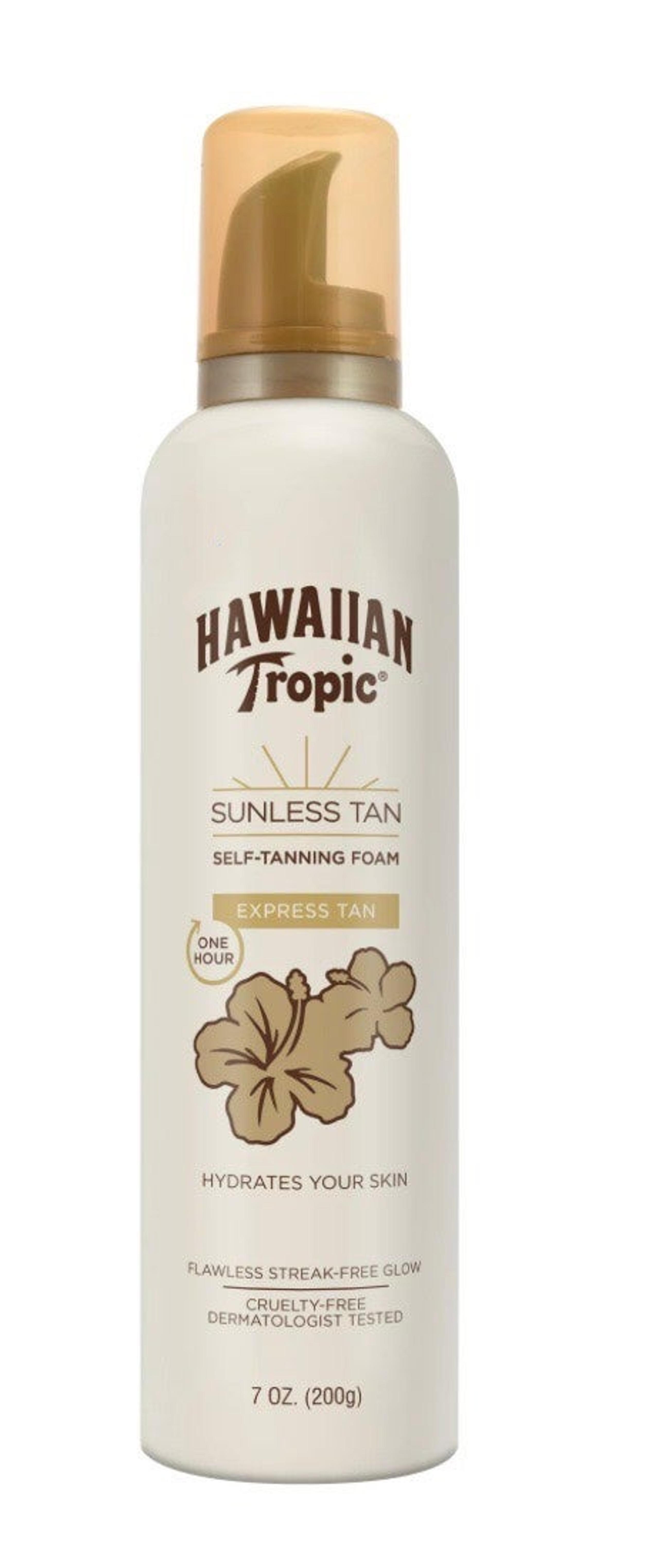 Hawaiian Tropic 1 Hour Express​ Sunless Tan​ Foam 7oz. ​