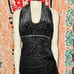 Betsy and Adam vintage 1990’s burnout velvet evening gown. Women’s size 10.