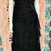 Betsy and Adam vintage 1990’s burnout velvet evening gown. Women’s size 10.
