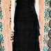 Betsy and Adam vintage 1990’s burnout velvet evening gown. Women’s size 10.