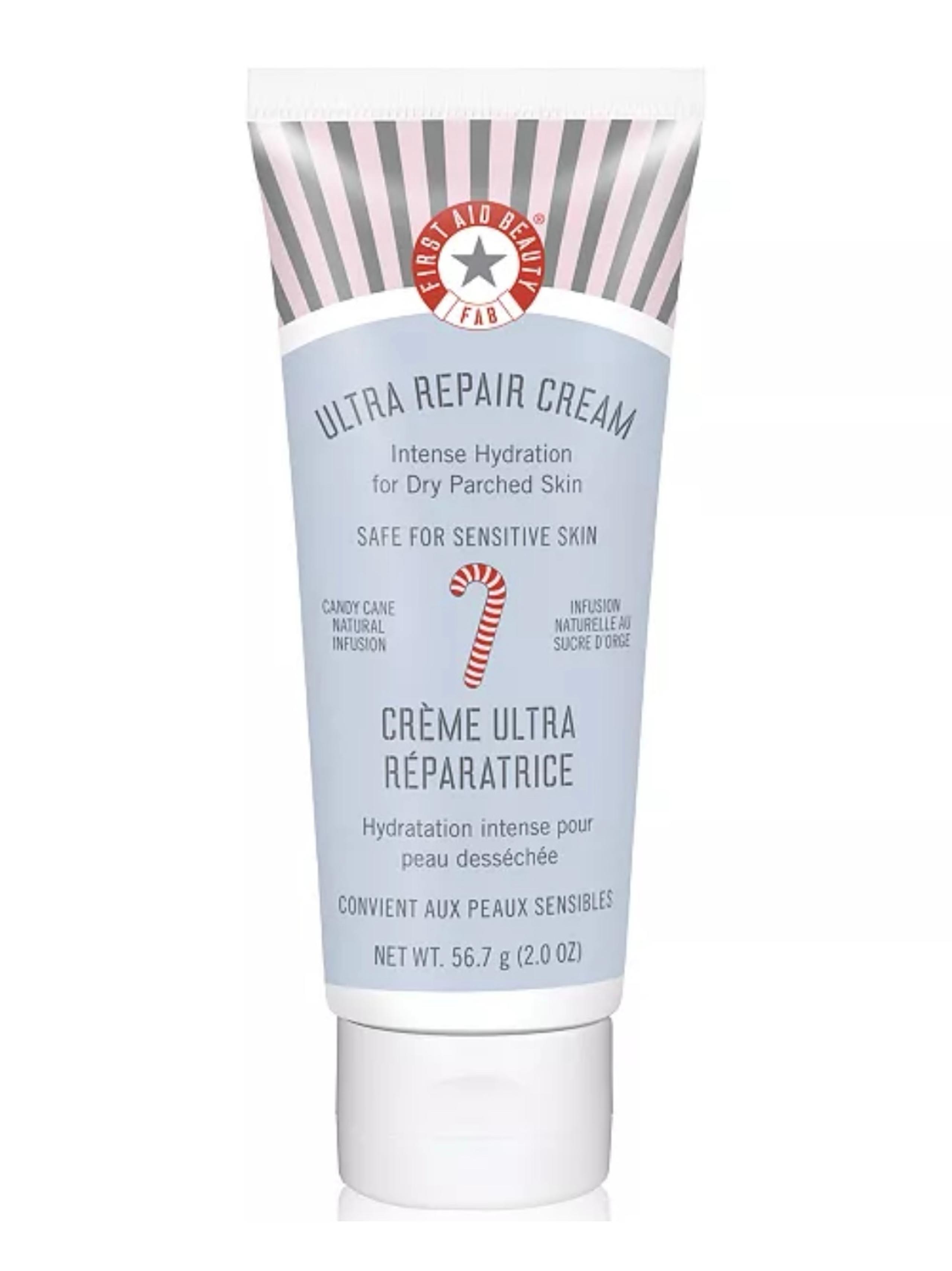 First Aid Beauty Ultra Repair Cream Limited Edition Candy Cane 2 Oz