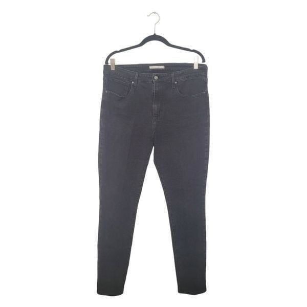 Levi's Black Denim 721 High Rise Skinny Jeans
