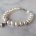 925 Pearl Crystal Bracelet