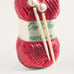 Anthropologie Harrods Yarn And Knitting Needles Ornament Hand Blown Glass New