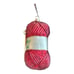 Anthropologie Harrods Yarn And Knitting Needles Ornament Hand Blown Glass New