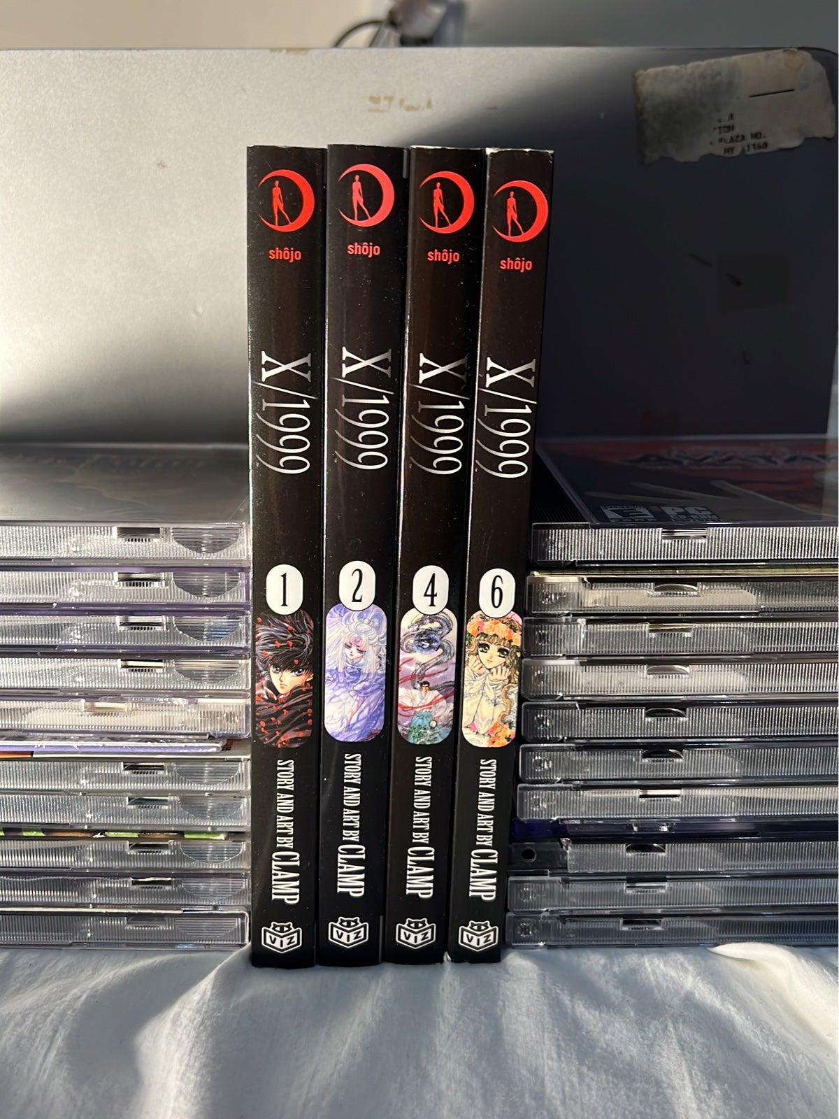 X/1999 Manga Lot Volumes 1, 2, 4, 6