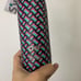 NEW DVF x Swell 3D chain block patterned insulated water bottle 17 oz