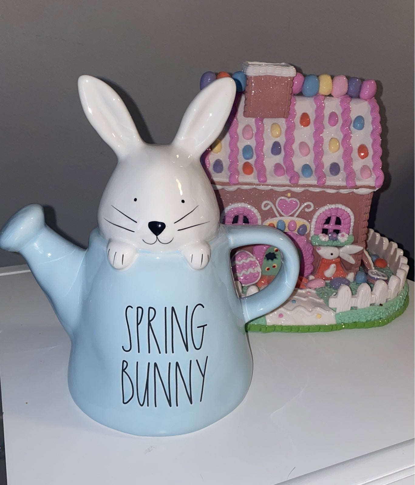 Rae Dunn Easter Bunny Watering Can