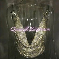 Luxury Rhinestone crystal top