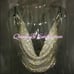 Luxury Rhinestone crystal top