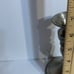 Vintage pewter candleholder