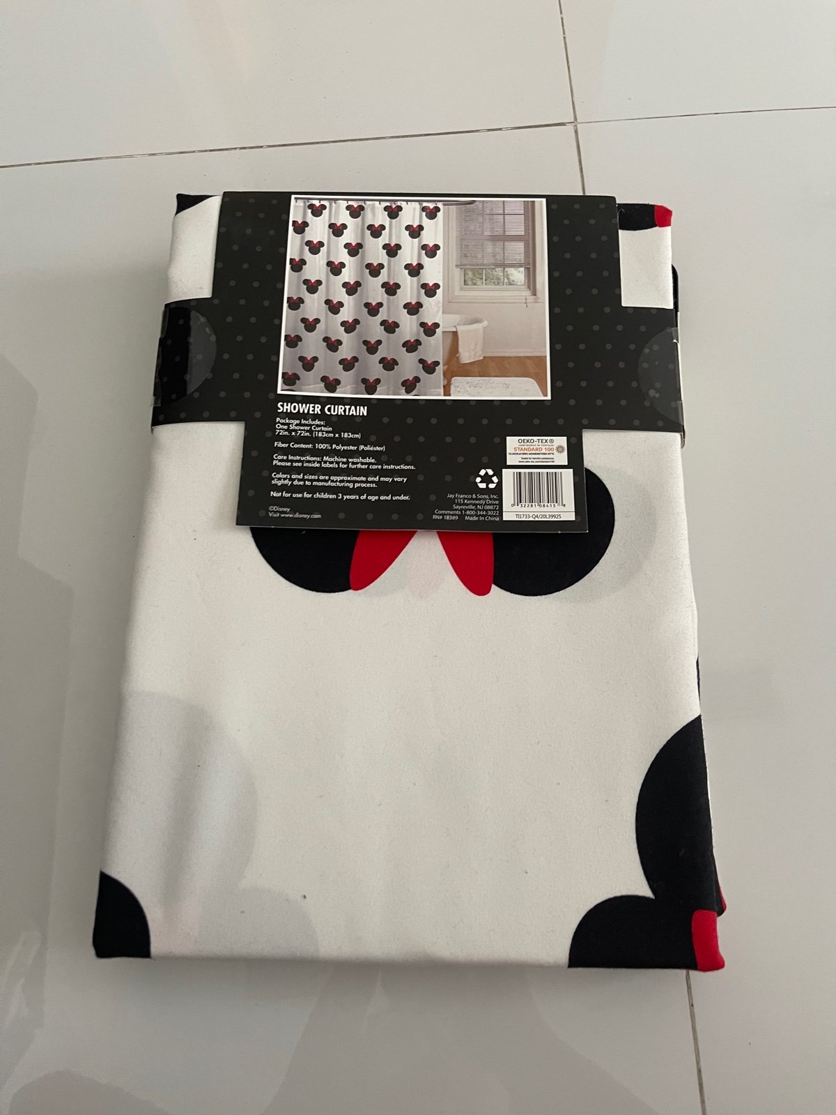 Disney Minnie Mouse Shower Curtain