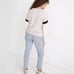 Madewell Striped Bowden Henley Sweater in Coziest Yarn, Size Small