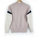 Madewell Striped Bowden Henley Sweater in Coziest Yarn, Size Small