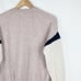 Madewell Striped Bowden Henley Sweater in Coziest Yarn, Size Small