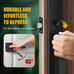 19 L x 2.8 W Front Door Lockset Handleset w/Single Cylinder Deadbolt & Deadbolt