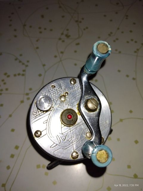 Montgomery Wards SPORT KING Engraved Casting Reel Model 10b