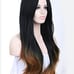 Ombre Brown Waves Beauty Wig