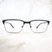 Dragon Eyeglasses Frame DR2015 Men's Black Metal Rectangular Half Rim 57-19-150