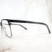 Dragon Eyeglasses Frame DR2015 Men's Black Metal Rectangular Half Rim 57-19-150