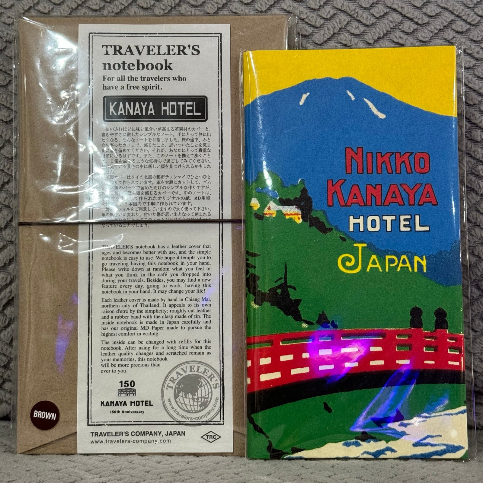 Traveler’s Notebook Nikko Kanaya Hotel Japan