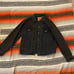 Black Levi’s fringe denim jacket