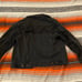 Black Levi’s fringe denim jacket
