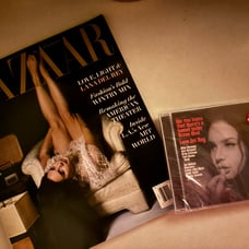 Lana Del Rey Bazaar Magazine and Cd Bundle