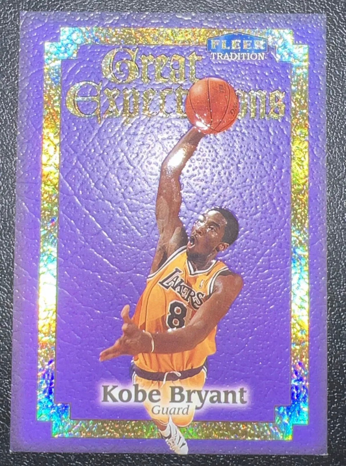 1998-99 Fleer Tradition Kobe Bryant Great Expectations #3 GE Gold Foil NM-MT