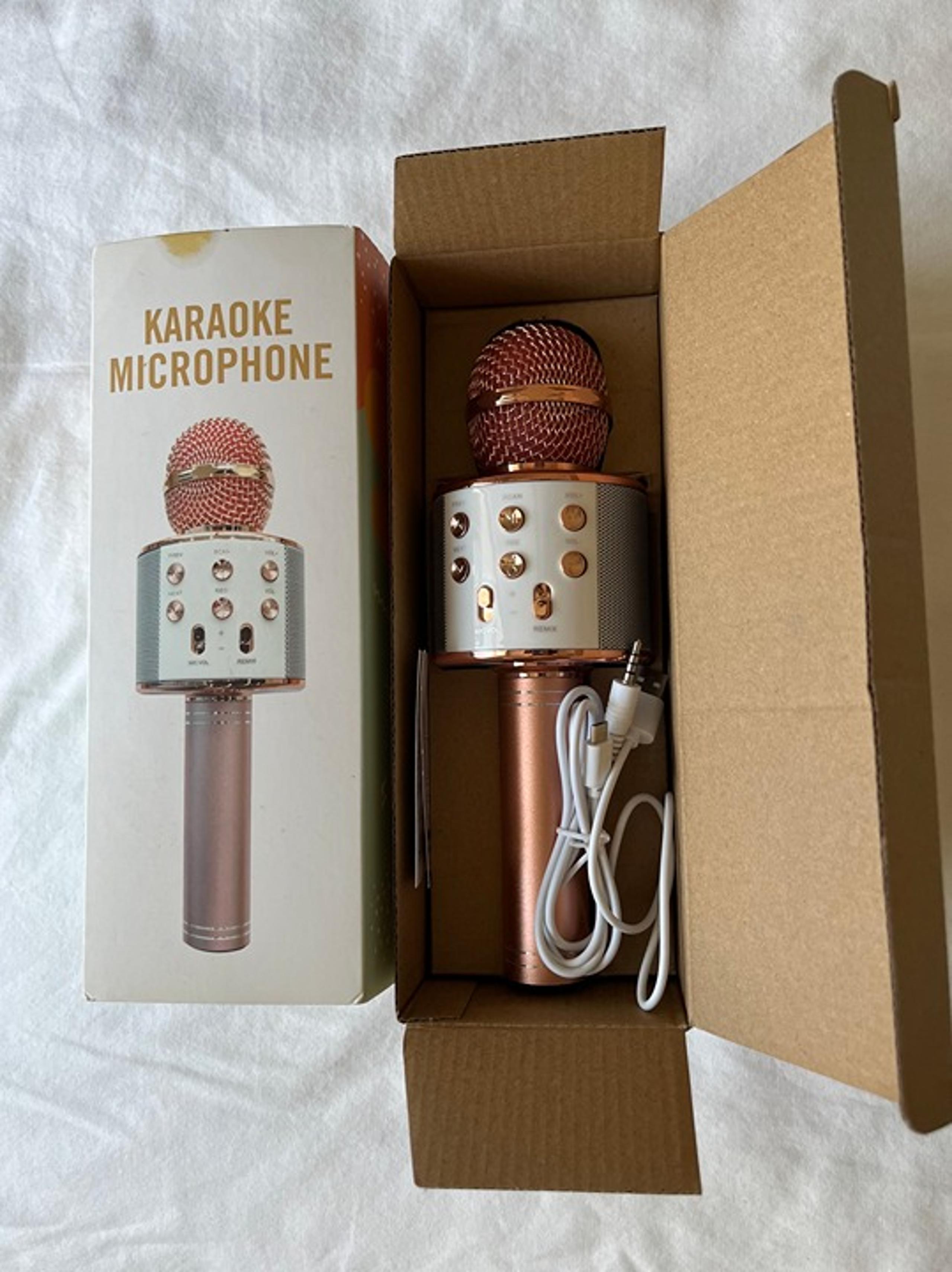 Wireless Re-Chargeable Karaoke Microphone