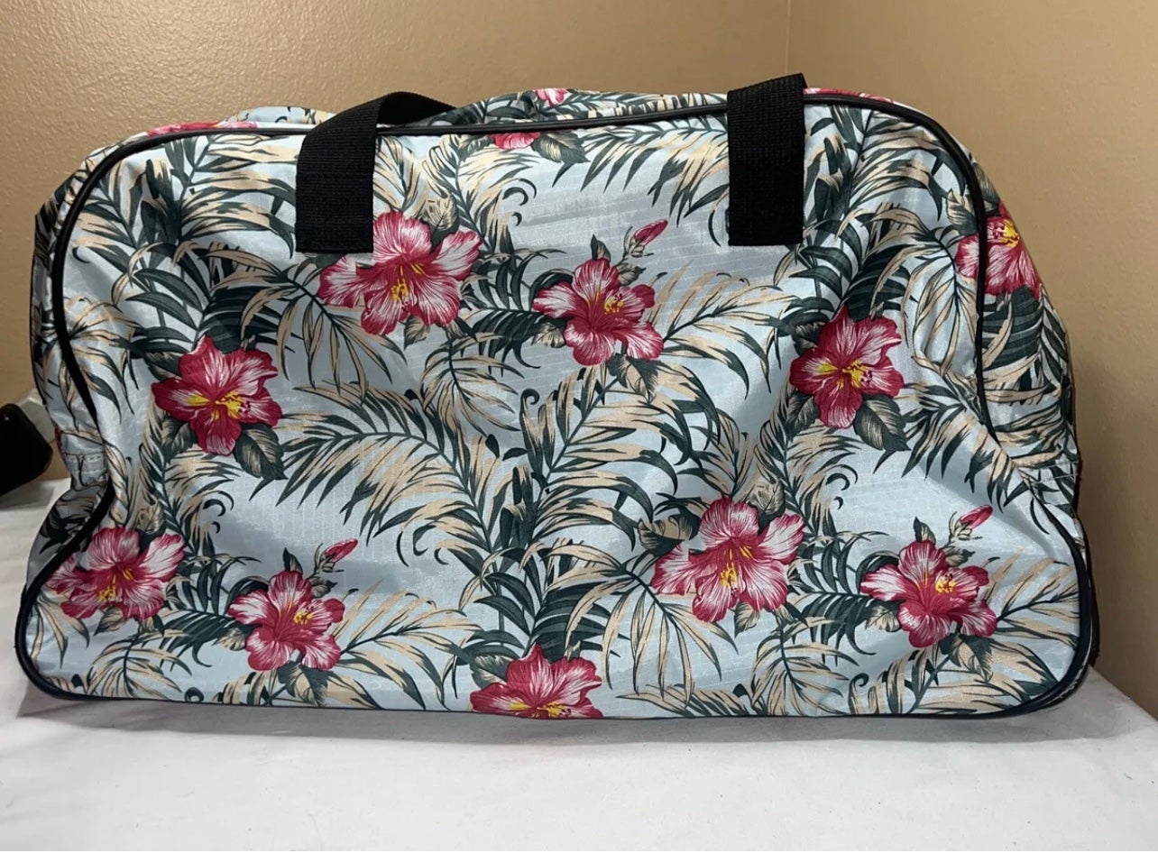 Lucas Designer Carry On Luggage Collection Duffel Bag With 2 Rolling Wheels