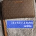 Michael Kors monogram clutch